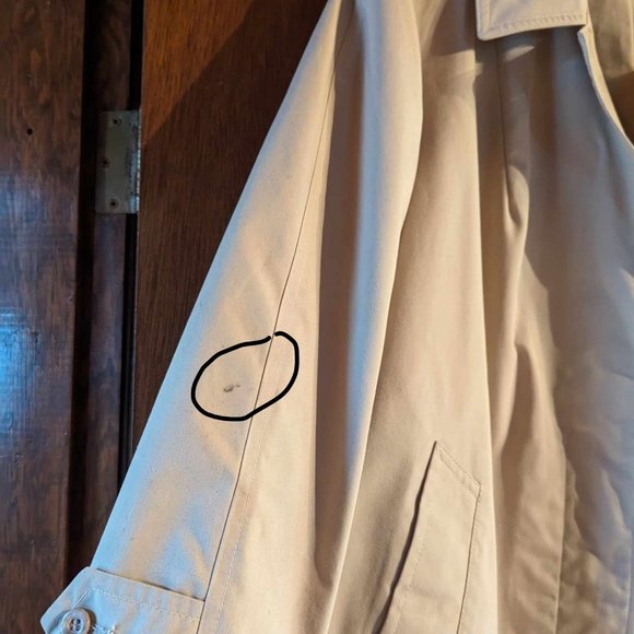 Vintage - Ladies London Fog Raincoat - c 1970s - Picture 7 of 9